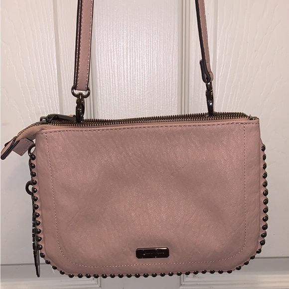 Pink Faux Leather Jessica Simpson Crossbody - Picture 2 of 9